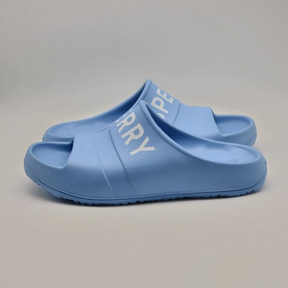 Sperry Top Sider Float Slide Womens Slide Sandals Blue Size 9D - Picture 4 of 8
